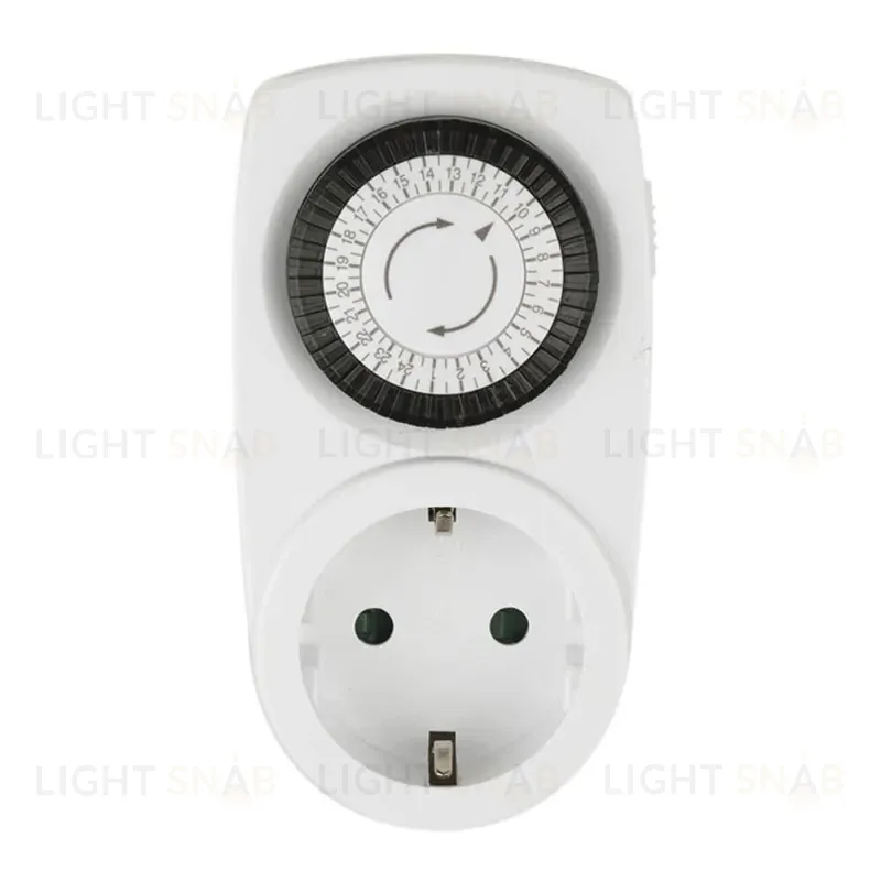 Таймер механический (UL-00003765) Uniel UST-M10 White UST-M10 White