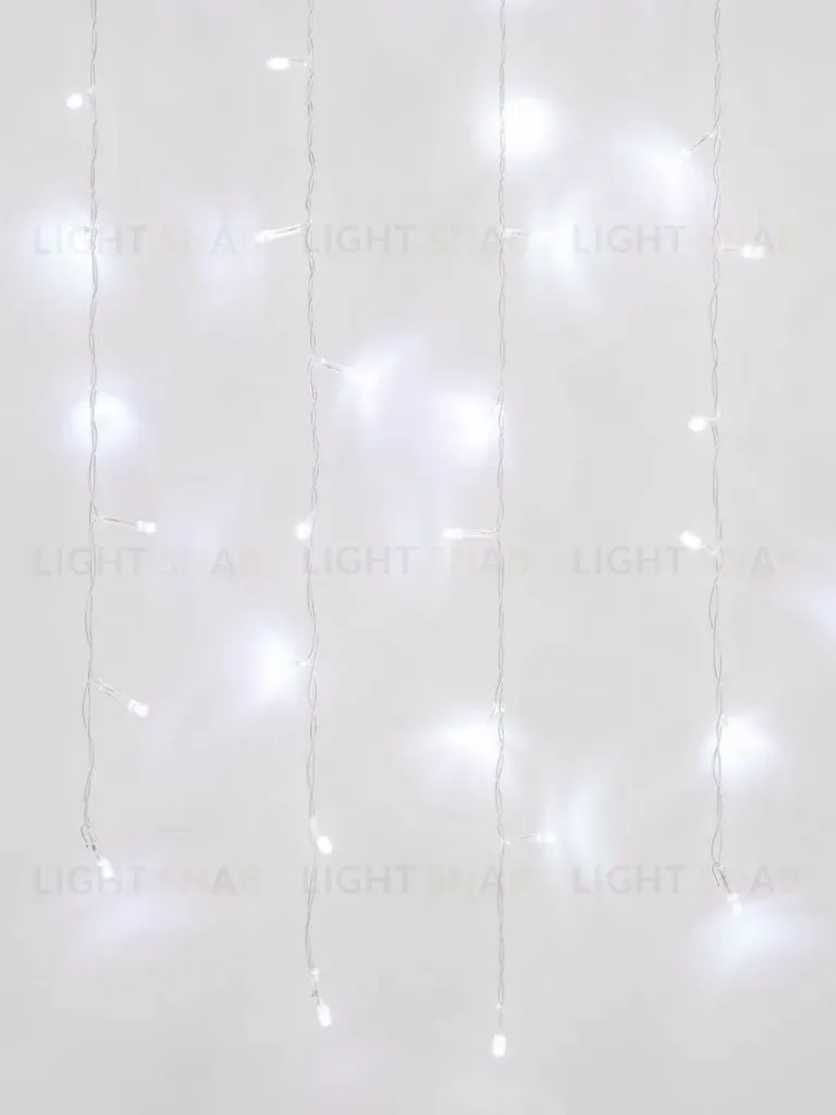 Светодиодная гирлянда (07949) Uniel бахрома 220V белый ULD-B3010-200/DTA White IP20 ULD-B3010-200/DTA White IP20