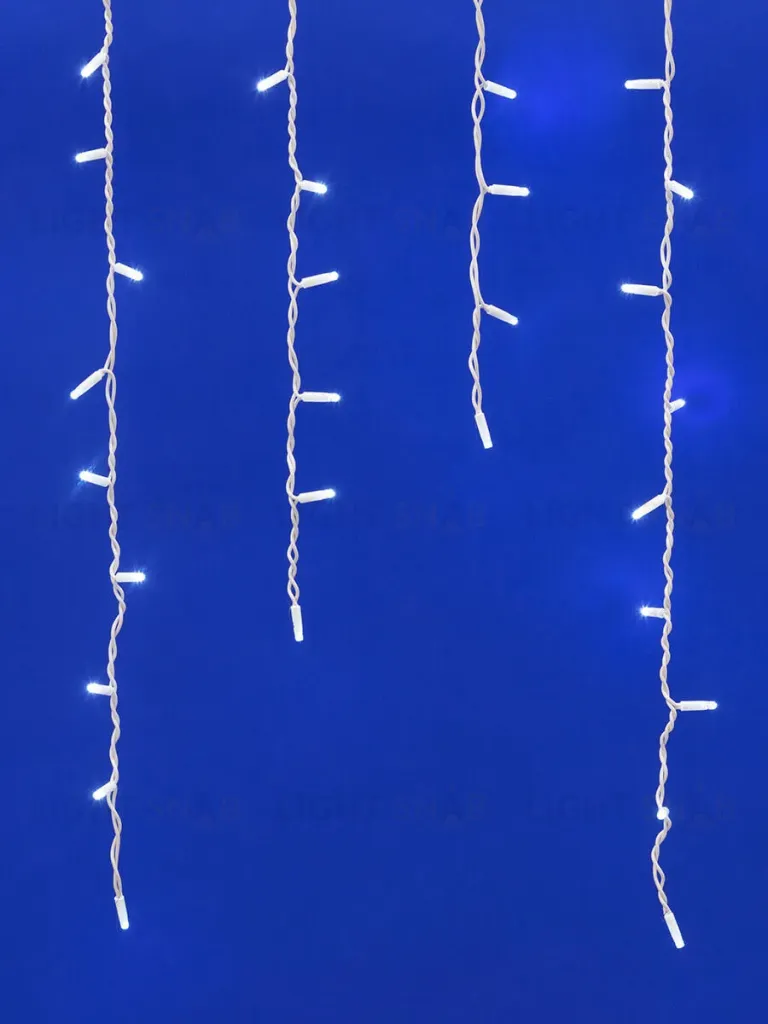 Уличная светодиодная гирлянда (UL-00001367) Uniel бахрома 230V белый ULD-B3010-200/SWK White IP67 ULD-B3010-200/SWK White IP67
