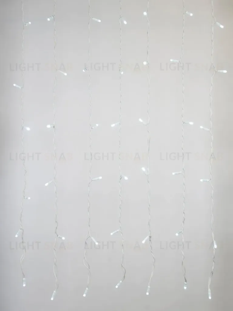 Светодиодная гирлянда (UL-00001355) Uniel занавес 220V белый ULD-C1515-160/TWK White IP67 ULD-C1515-160/TWK White IP67