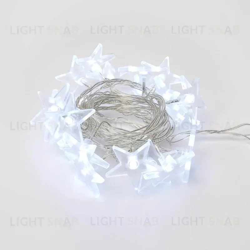 Светодиодная гирлянда Uniel (07920) звездочки 220V белый ULD-S0280-020/DTA White IP20 STARS ULD-S0280-020/DTA White IP20 STARS