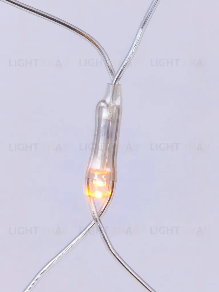 Светодиодная гирлянда (07939) Uniel сетка 220V желтый ULD-N2520-240/DTA YELLOW IP20 ULD-N2520-240/DTA YELLOW IP20