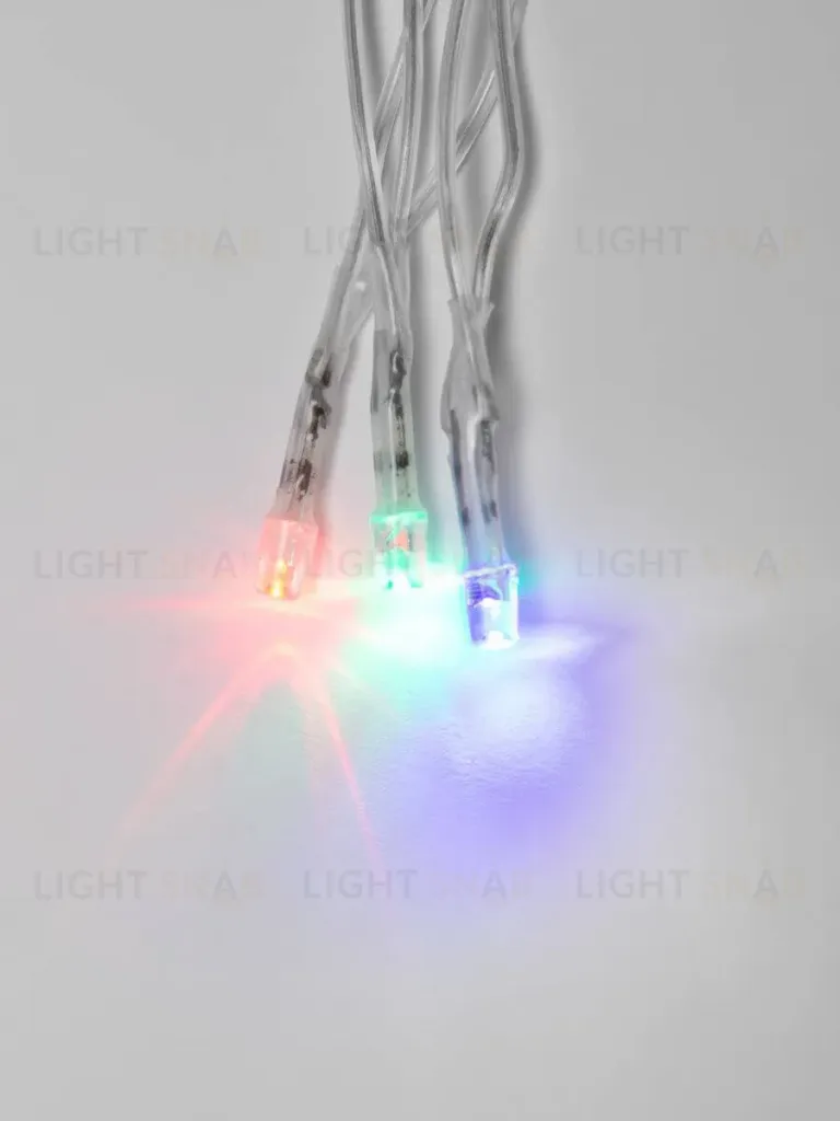Светодиодная гирлянда (UL-00002270) Uniel бахрома 230V разноцветный ULD-B3010-200/DTA Multi IP20 ULD-B3010-200/DTA Multi IP20