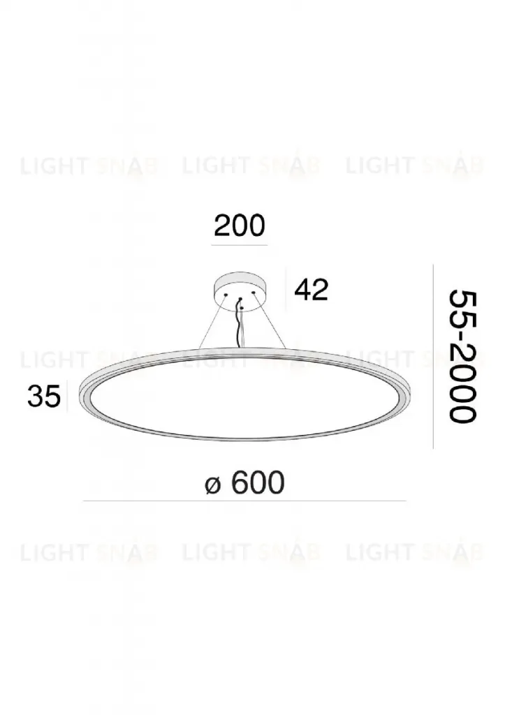 Подвесной светильник Maytoni Cosmos MOD057PL-L54W4K MOD057PL-L54W4K