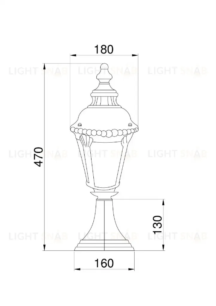 Ландшафтный светильник Maytoni Goiri O029FL-01BZ O029FL-01BZ