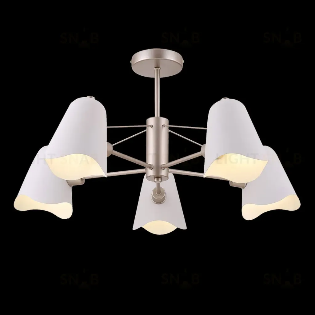 Люстра на штанге Freya Manon FR5037PL-05S FR5037PL-05S