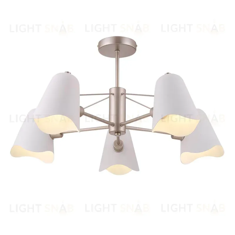 Люстра на штанге Freya Manon FR5037PL-05S FR5037PL-05S