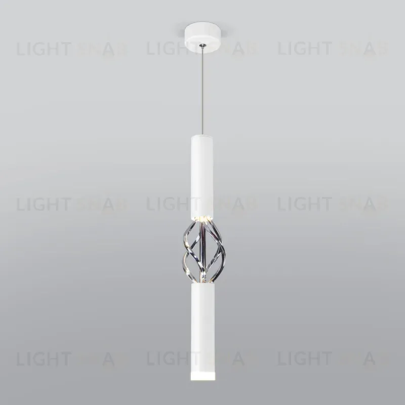 Подвесной светодиодный светильник Eurosvet Lance 50191/1 LED белый/хром 50191/1 LED белый/хром