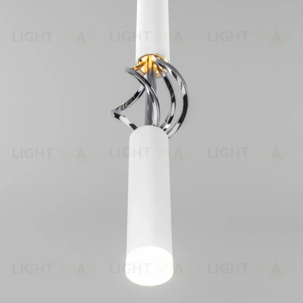Подвесной светодиодный светильник Eurosvet Lance 50191/1 LED белый/хром 50191/1 LED белый/хром