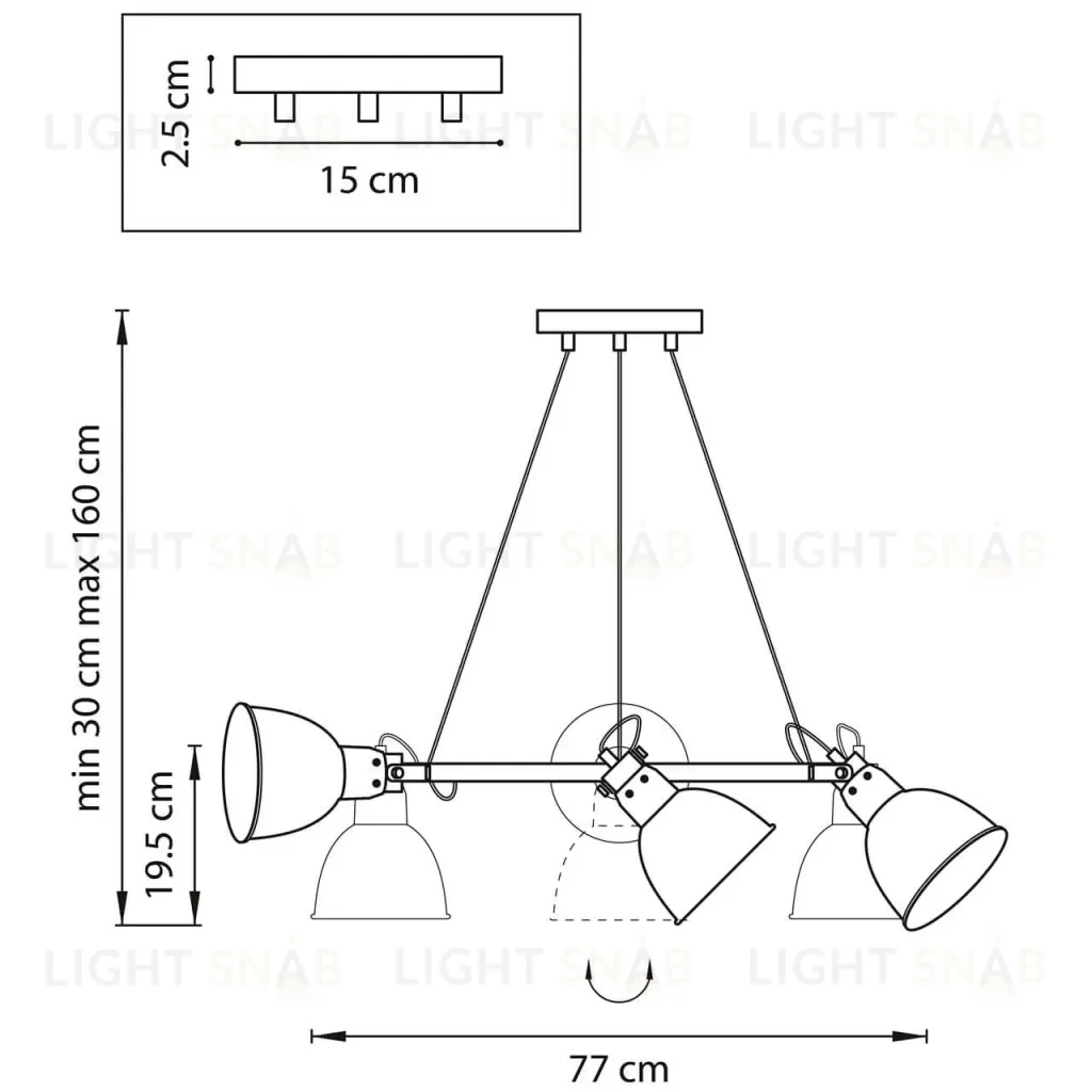 Подвесная люстра Lightstar ACROBATA 761160 761160