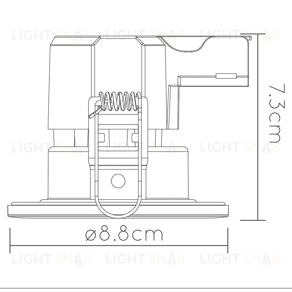 Встраиваемый светильник Lucide BINKY LED 22973/06/99 22973/06/99
