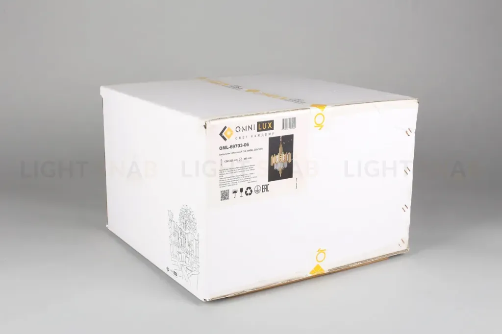 Подвесная люстра Omnilux Gaeta OML-69703-06 OML-69703-06
