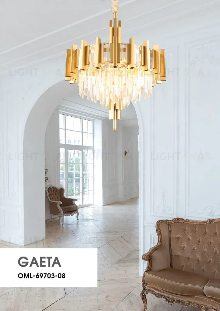 Подвесная люстра Omnilux Gaeta OML-69703-08 OML-69703-08