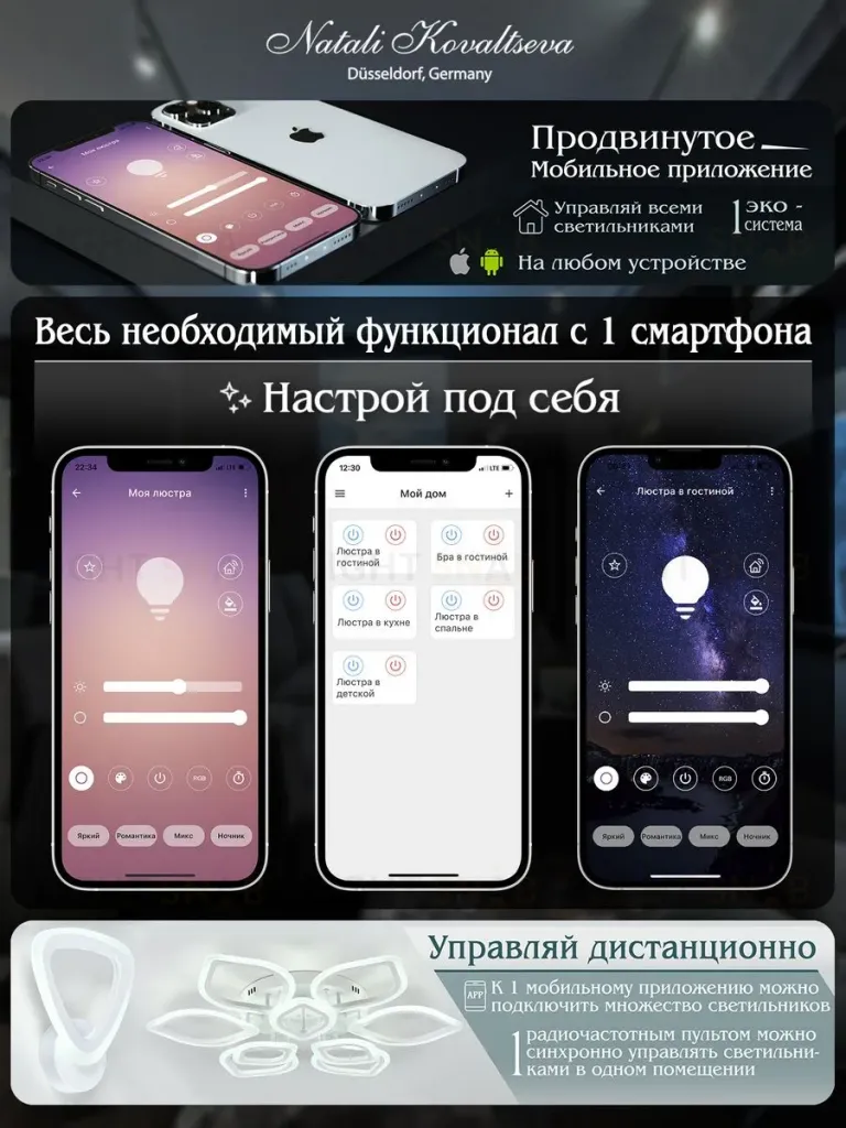 Потолочная люстра Natali Kovaltseva INNOVATION STYLE 83019 INNOVATION STYLE 83019