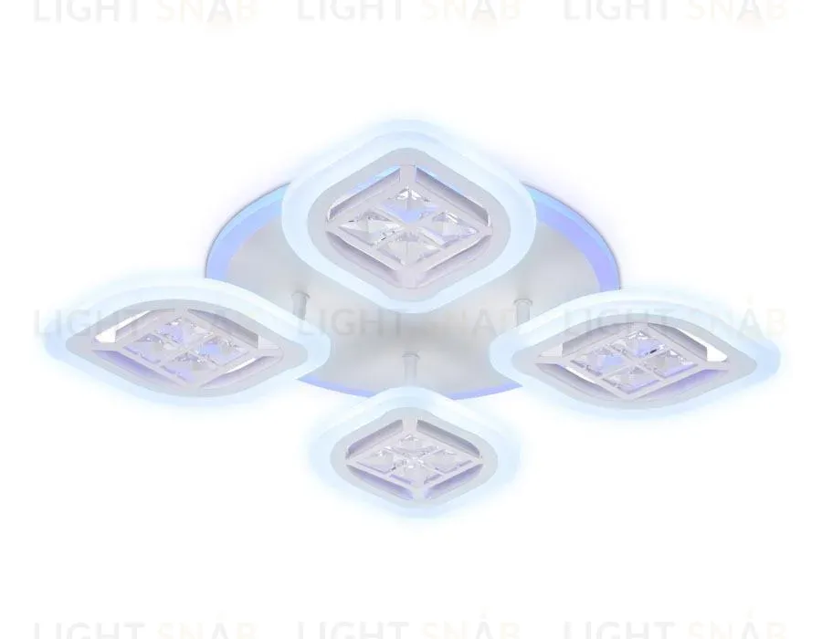 Потолочная светодиодная люстра Ambrella Light Acrylica Ice FA280 FA280