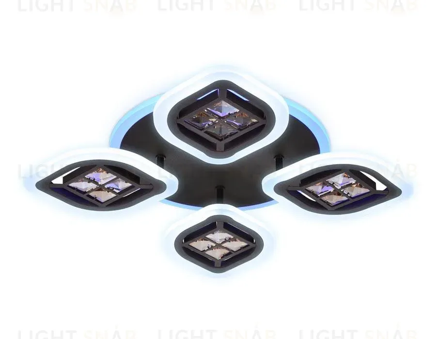 Потолочная светодиодная люстра Ambrella Light Acrylica Ice FA281 FA281