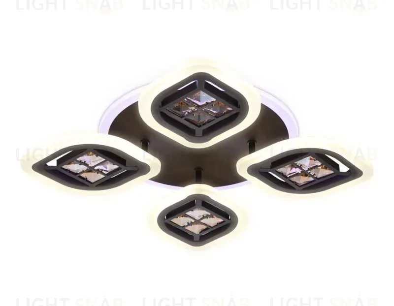 Потолочная светодиодная люстра Ambrella Light Acrylica Ice FA281 FA281