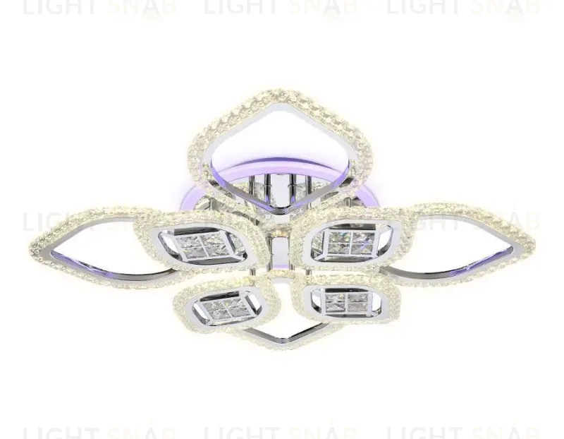 Потолочная светодиодная люстра Ambrella Light Acrylica Ice FA283 FA283