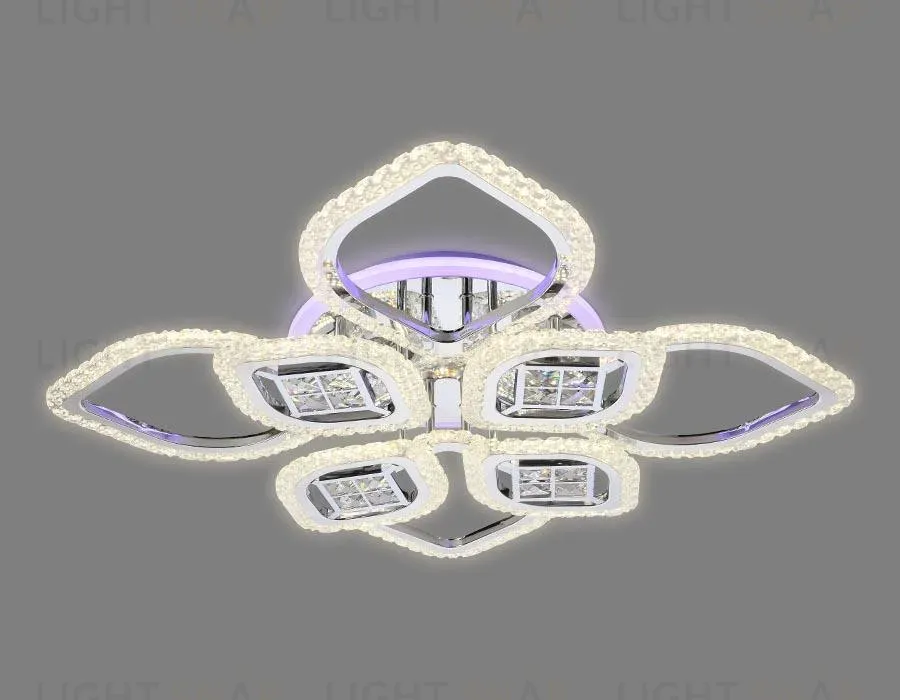 Потолочная светодиодная люстра Ambrella Light Acrylica Ice FA283 FA283