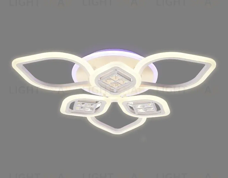 Потолочная светодиодная люстра Ambrella Light Acrylica Ice FA282 FA282