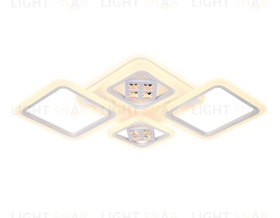 Потолочная светодиодная люстра Ambrella Light Acrylica Ice FA286 FA286