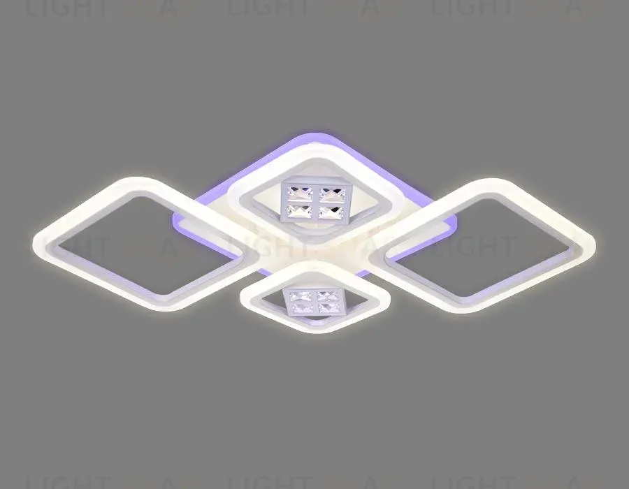 Потолочная светодиодная люстра Ambrella Light Acrylica Ice FA286 FA286