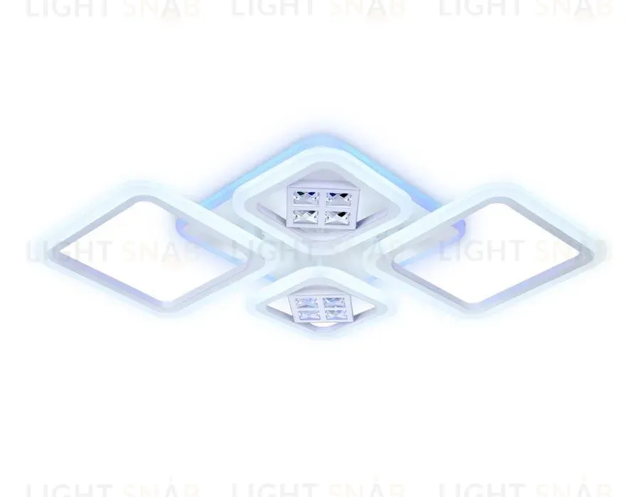 Потолочная светодиодная люстра Ambrella Light Acrylica Ice FA286 FA286