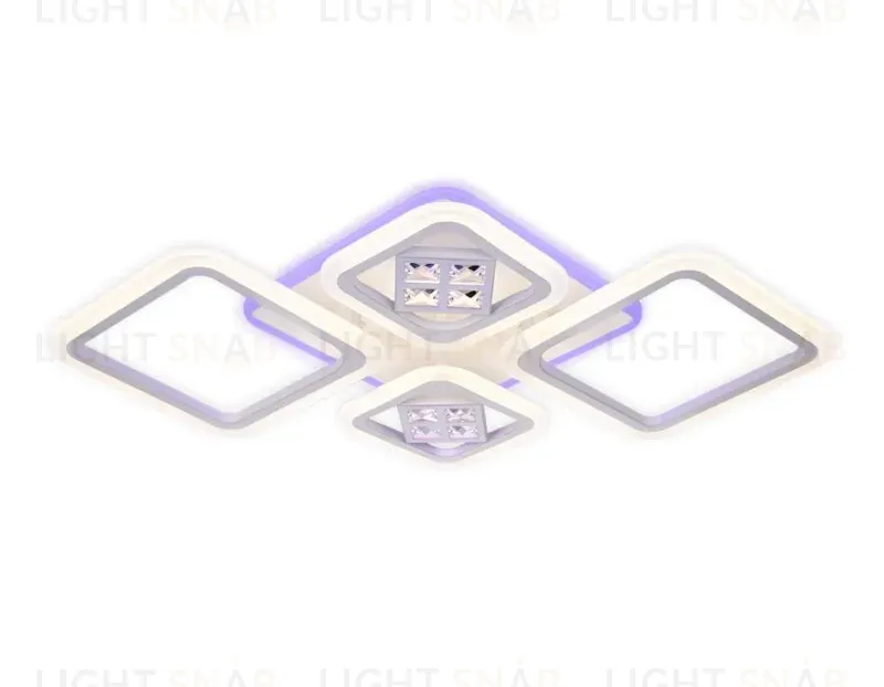 Потолочная светодиодная люстра Ambrella Light Acrylica Ice FA286 FA286