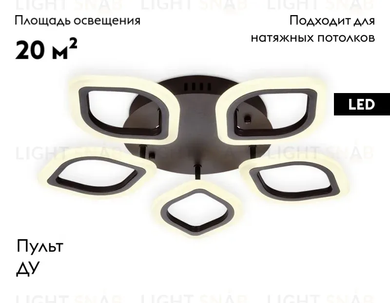Потолочная светодиодная люстра Ambrella Light Acrylica Original FA443 FA443