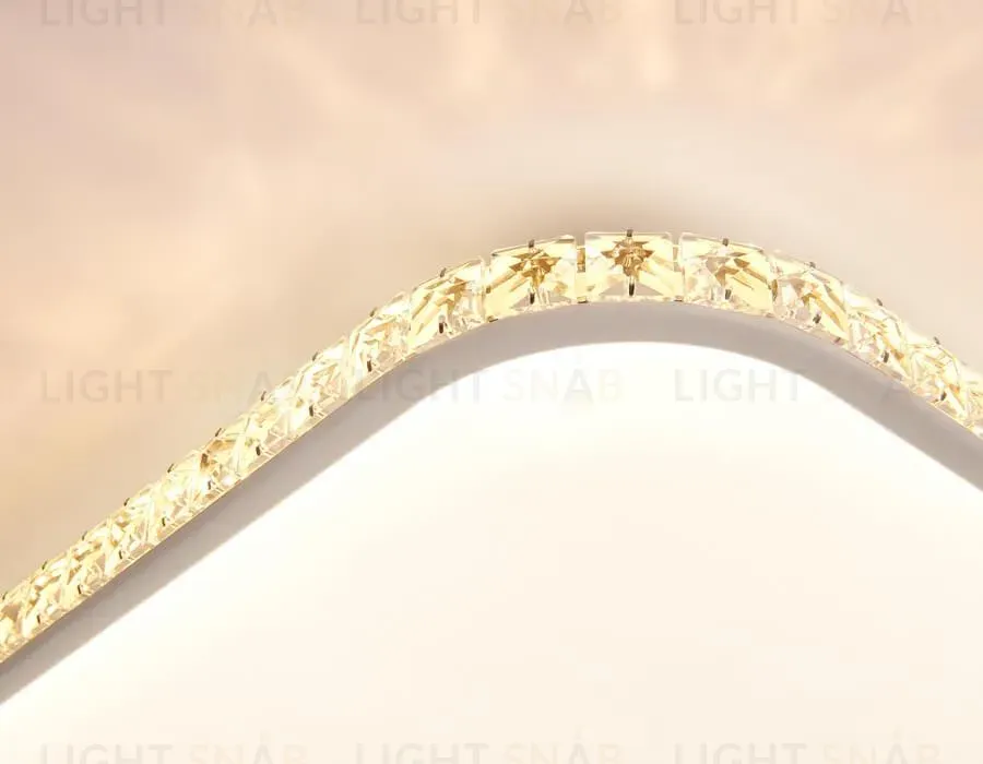 Потолочный светодиодный светильник Ambrella Light Original Crystal FF75 FF75