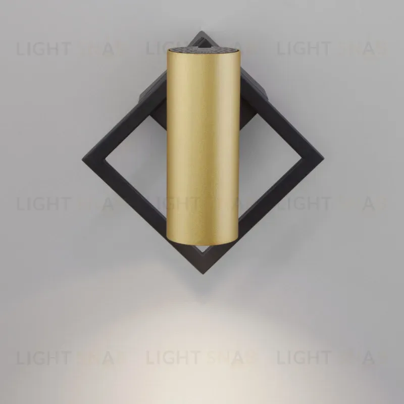 Бра Eurosvet 20091/1 LED черный/ золото 20091/1 LED черный/ золото