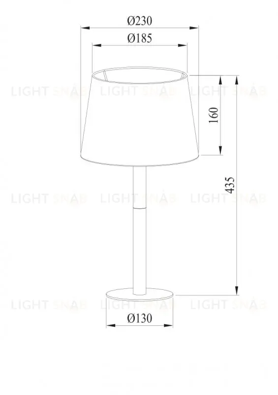 Настольная лампа ARTE Lamp A2102LT-1WH A2102LT-1WH