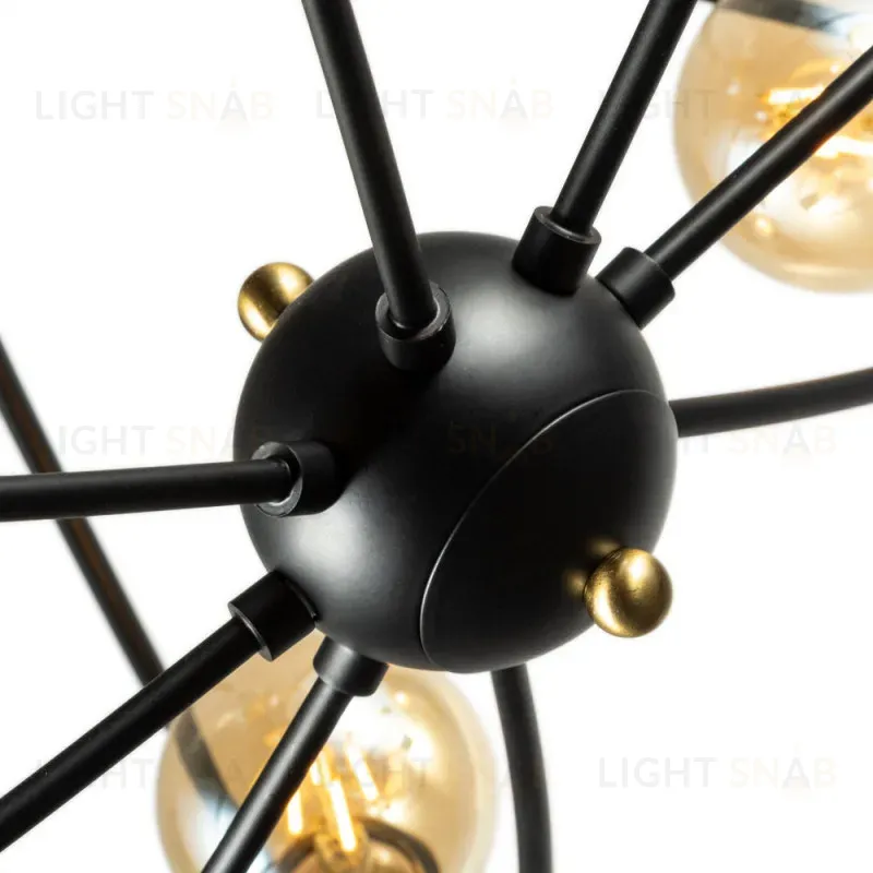 Люстра на штанге ARTE Lamp A1963PL-8BK A1963PL-8BK