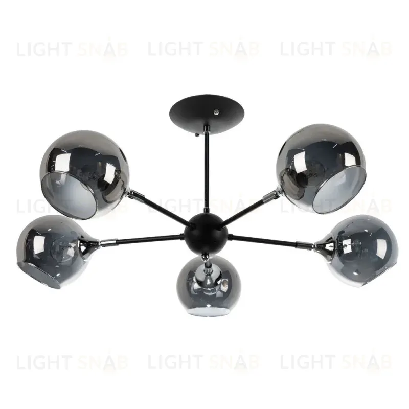 Люстра на штанге ARTE Lamp A2708PL-5BK A2708PL-5BK