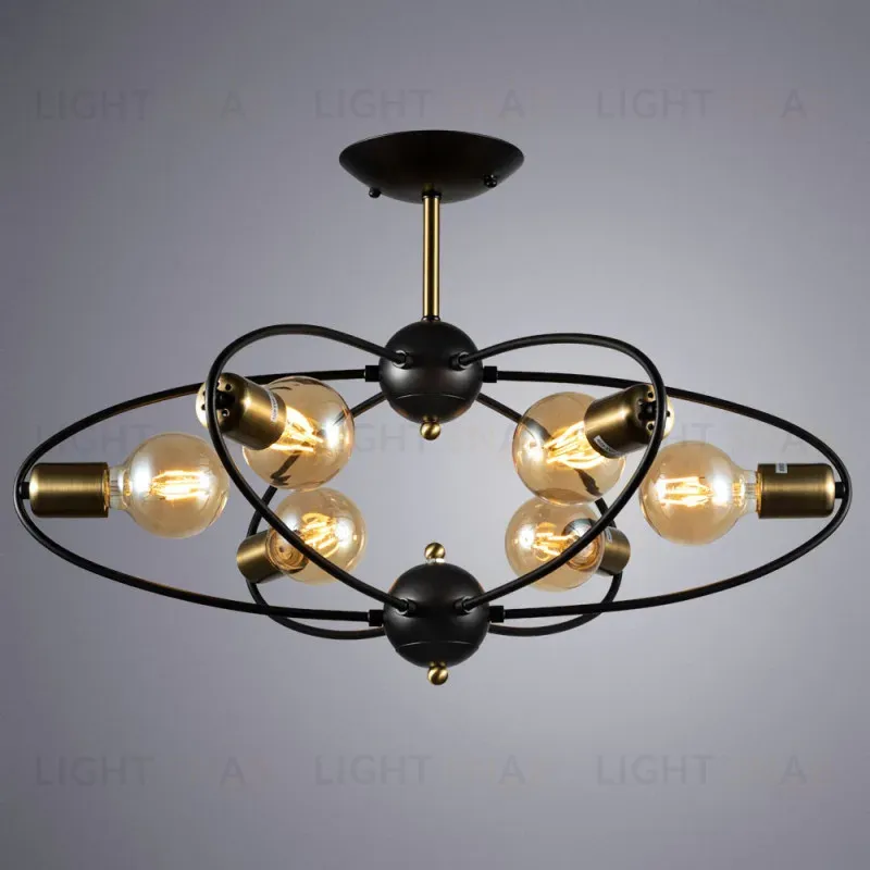 Люстра на штанге ARTE Lamp A1963PL-6BK A1963PL-6BK