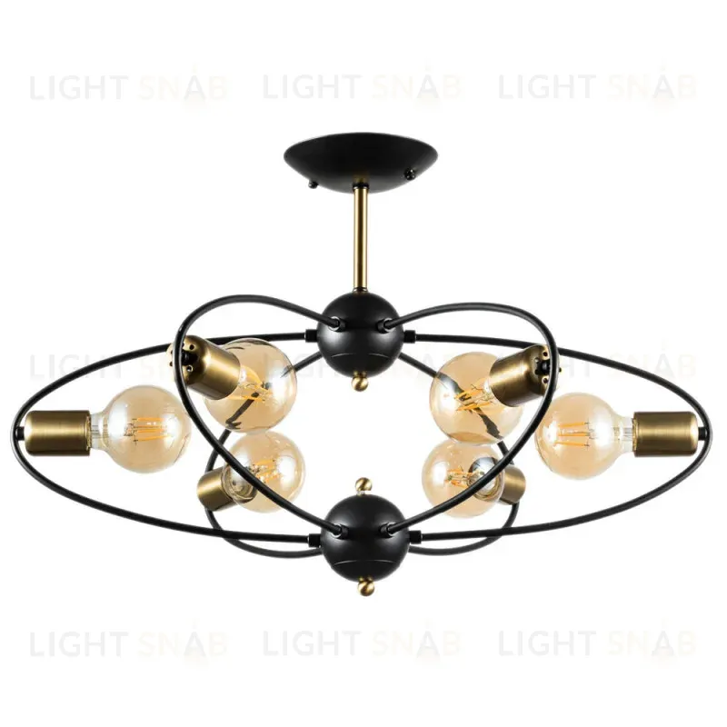 Люстра на штанге ARTE Lamp A1963PL-6BK A1963PL-6BK