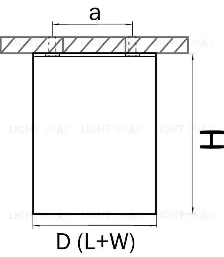 Точечный светильник Lightstar 214417 214417