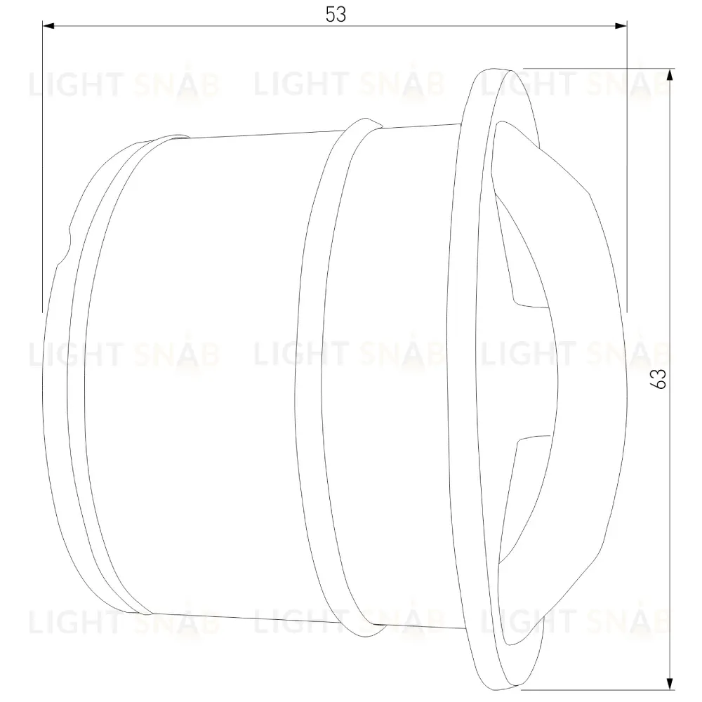 Светильник для ступеней Elektrostandard MRL LED 1106 Белый 4690389092527