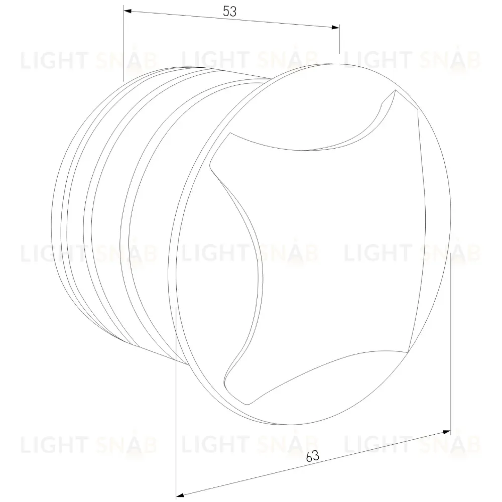 Светильник для ступеней Elektrostandard MRL LED 1106 Белый 4690389092527