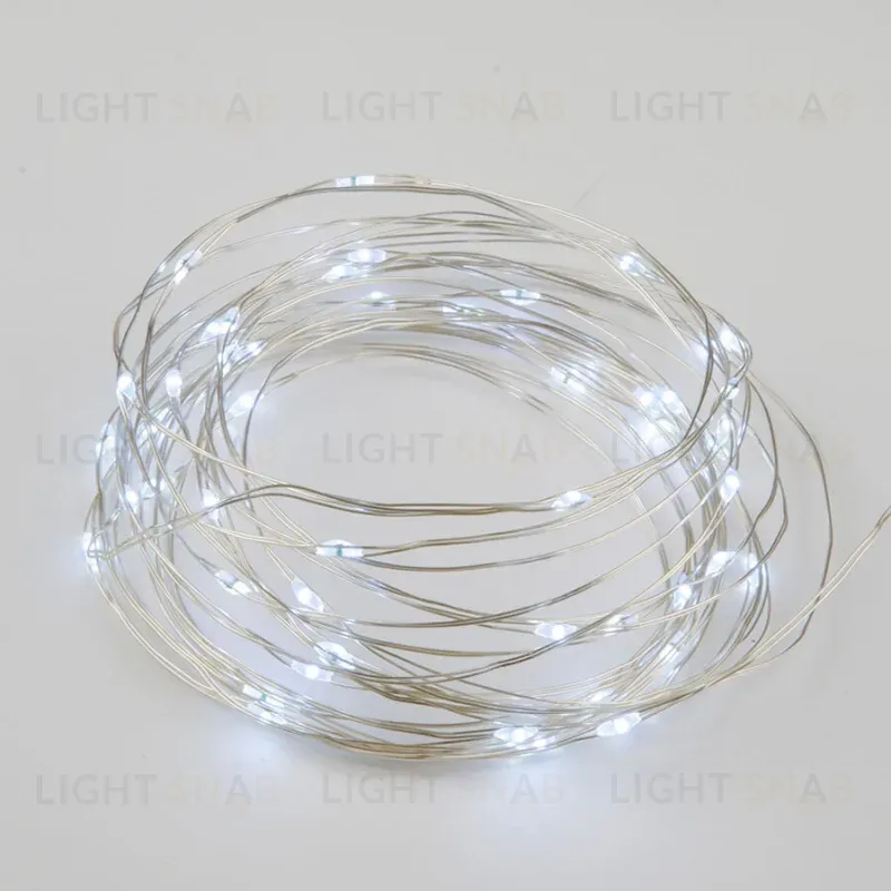 Светодиодная гирлянда Uniel Роса (UL-00007184) белый ULD-S0500-050/SCB/2AA White IP20 Dew ULD-S0500-050/SCB/2AA White IP20 Dew