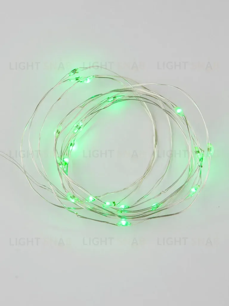 Светодиодная гирлянда Uniel Роса (UL-00007247) разноцветный ULD-S0200-020/DTB/3AA/RC RGB IP20 Dew ULD-S0200-020/DTB/3AA/RC RGB IP20 Dew