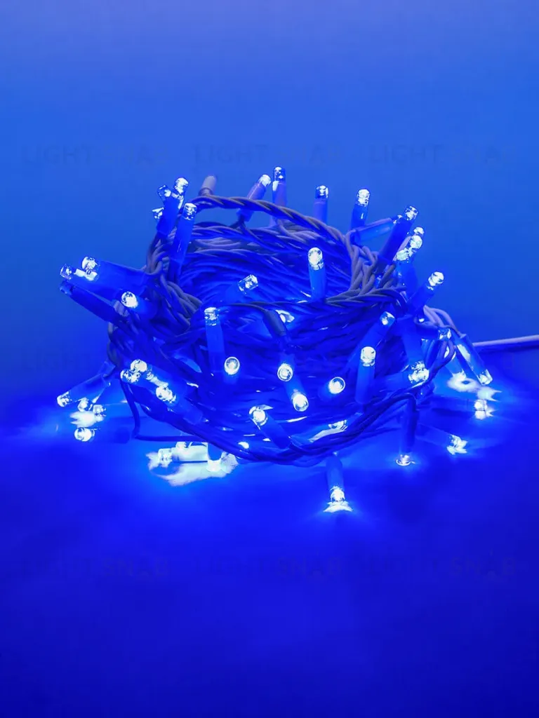 Уличная светодиодная гирлянда Uniel (UL-00001352) синий ULD-S1000-120/TWK Blue IP67 ULD-S1000-120/TWK Blue IP67