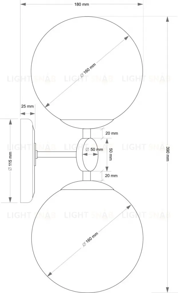 Бра Kutek Dimaro DIM-K-2(P) DIM-K-2(P)
