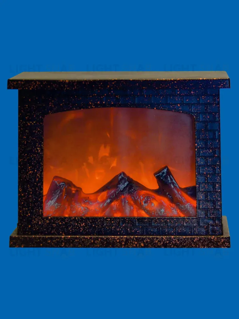Фигурка светодиодная «Камин» Uniel (UL-00007291) ULD-L2821-005/DNB/Red Brown Fireplace ULD-L2821-005/DNB/Red Brown Fireplace