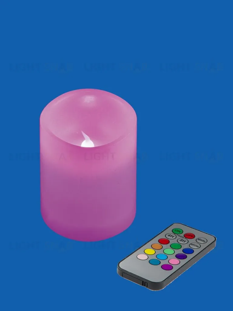 Фигурка светодиодная «Свеча» Uniel (UL-00007258) ULD-F052 RGB RC Candle ULD-F052 RGB RC Candle