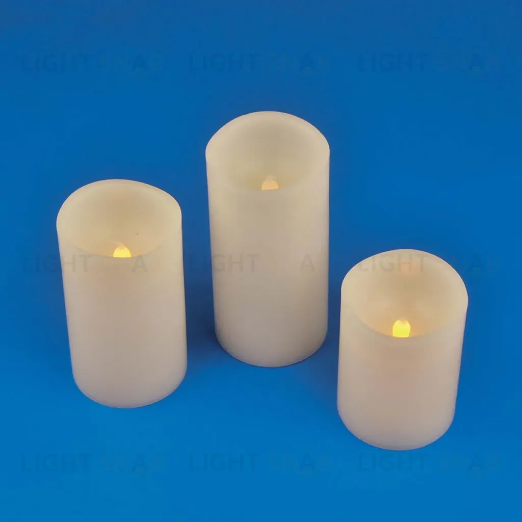 Фигурка светодиодная «Свеча» Uniel (UL-00007256) ULD-F050 Warm White Candle Set3 ULD-F050 Warm White Candle Set3