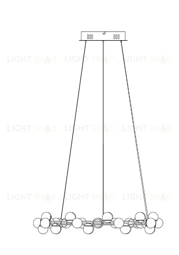 Подвесная люстра Maytoni Tessara MOD081PL-L50G3K MOD081PL-L50G3K