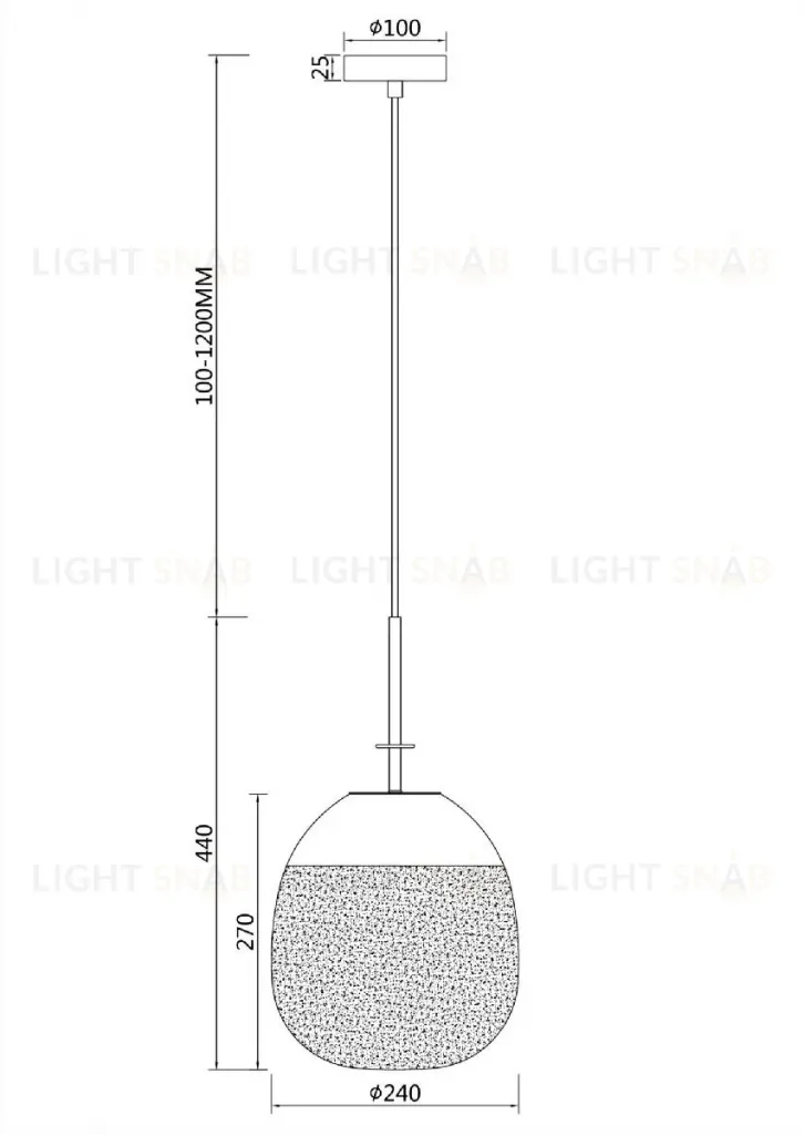 Подвесной светильник Maytoni Lune P072PL-L5W3K P072PL-L5W3K