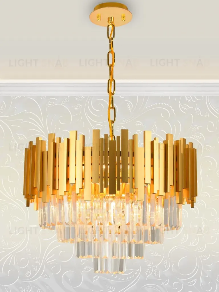 Подвесная люстра Natali Kovaltseva VERTIGO 81440/8C GOLD VERTIGO 81440/8C GOLD