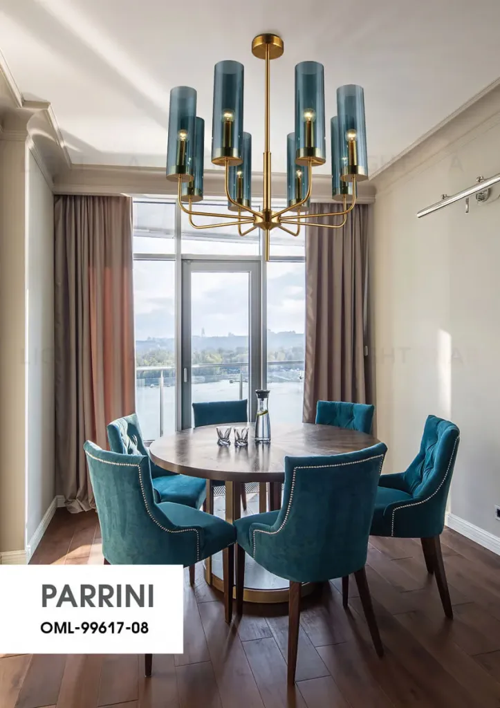Люстра на штанге Omnilux Parrini OML-99617-08 OML-99617-08